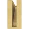 Ekena Millwork 3"W x 9"D x 6"H Classic Burlington Rough Cedar Woodgrain TimberThane Corbel, Primed Tan CORUR03X09X06BURRCPR - alternate 6